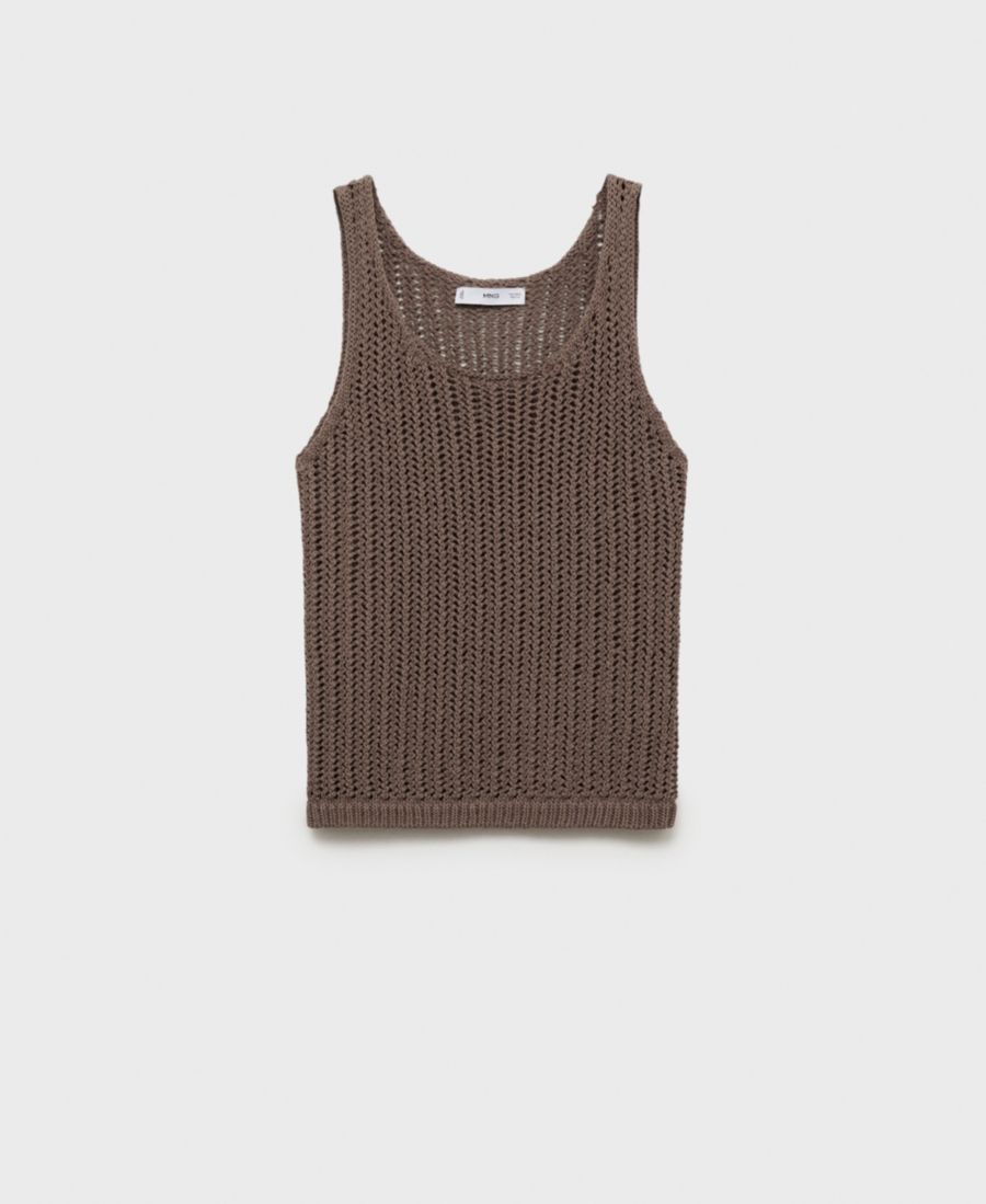 Женский вязаный топ на бретелях MANGO, Medium Brown
Женский вязаный топ на бретелях MANGO, Medium Brown