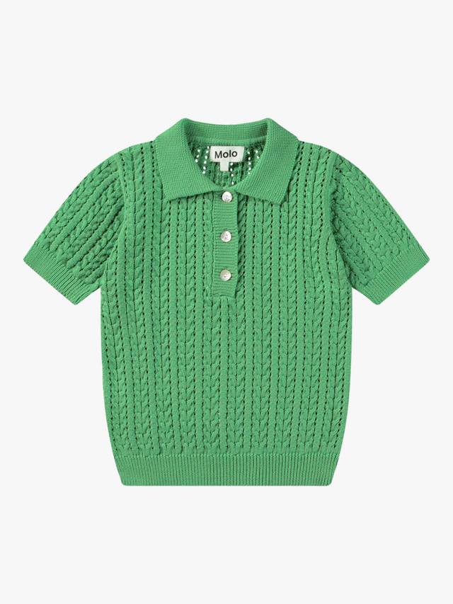 Детский вязаный поло из органического хлопка Molo, Jungle Power
Детский вязаный поло из органического хлопка Molo, Jungle Power