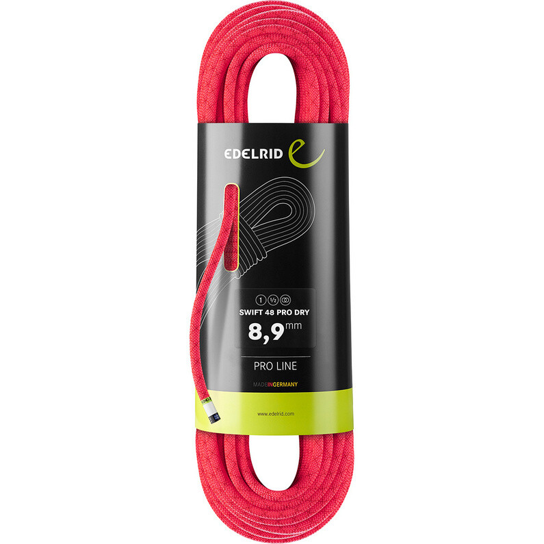Альпинистская веревка Swift 48 Pro Dry 89 Edelrid, розовый
Альпинистская веревка Swift 48 Pro Dry 89 Edelrid, розовый