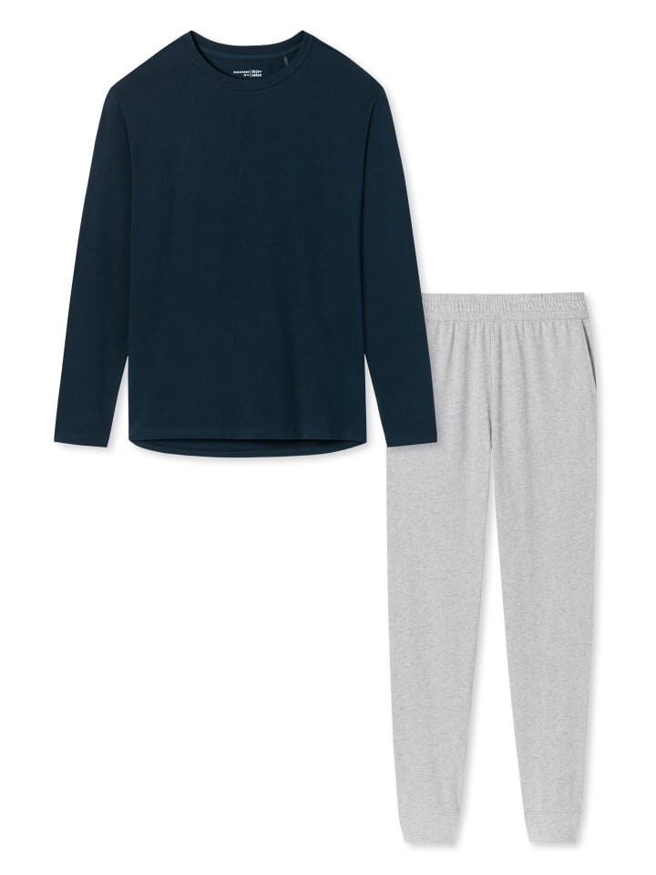 Ночное белье Schiesser, цвет grau/dunkelblau
Ночное белье Schiesser, цвет grau/dunkelblau