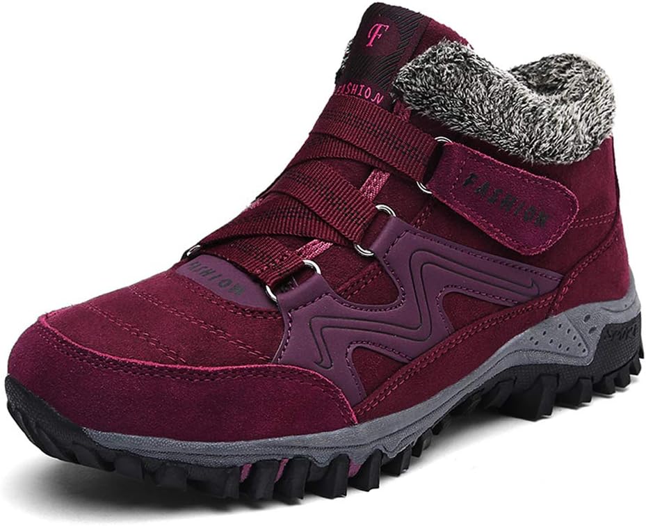 Мужские зимние уличные ботинки для снега, походов и треккинга, теплые ботинки для скалолазания, средней высоты, с мехом и плюшем, модные на шнуровке Asifn, Red
Мужские зимние уличные ботинки для снега, походов и треккинга, теплые ботинки для скалолазания, средней высоты, с мехом и плюшем, модные на шнуровке Asifn, Red