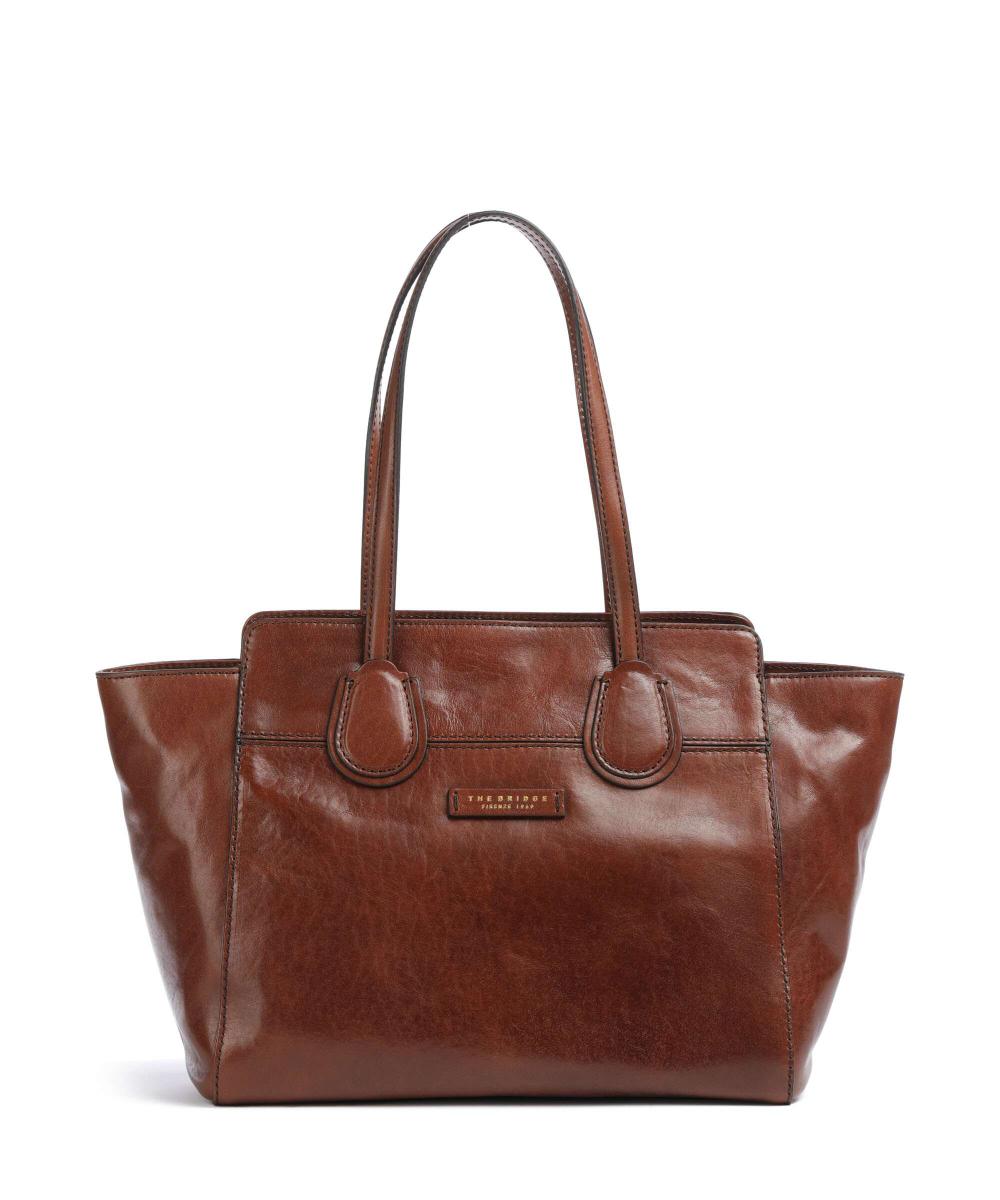 Сумка через плечо Elettra из мелкозернистой коровьей кожи The Bridge, коричневый
Сумка через плечо Elettra из мелкозернистой коровьей кожи The Bridge, коричневый