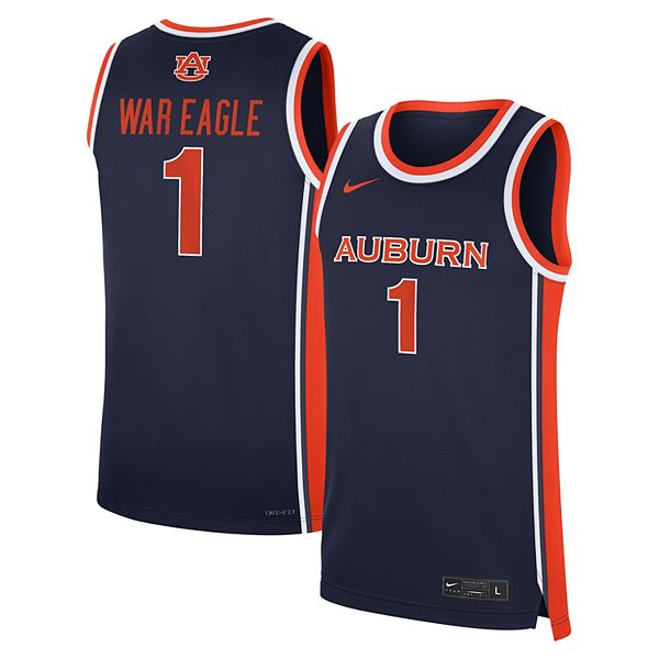 Мужская баскетбольная майка navy auburn tigers #1 road war eagle replica Nike
Мужская баскетбольная майка navy auburn tigers #1 road war eagle replica Nike