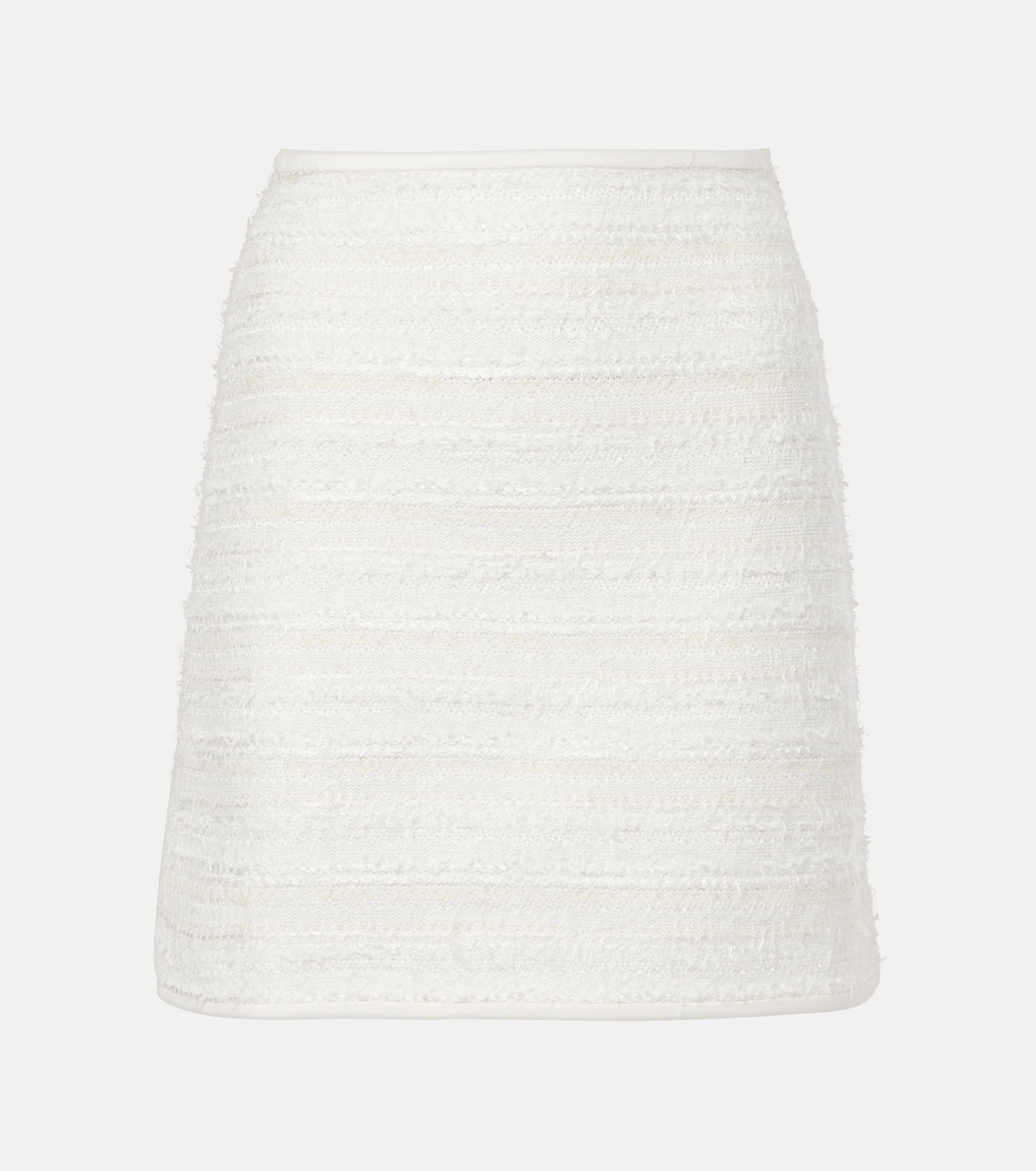 Мини-юбка из денима и твида Nina Ricci, кремовый
Мини-юбка из денима и твида Nina Ricci, кремовый