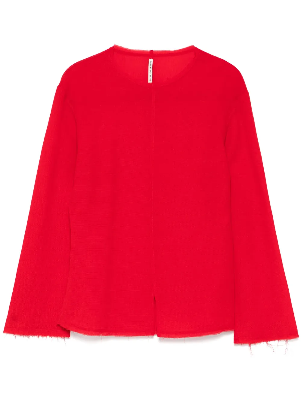 Фактурный топ SAMUEL GUÌ YANG, красный
Фактурный топ SAMUEL GUÌ YANG, красный