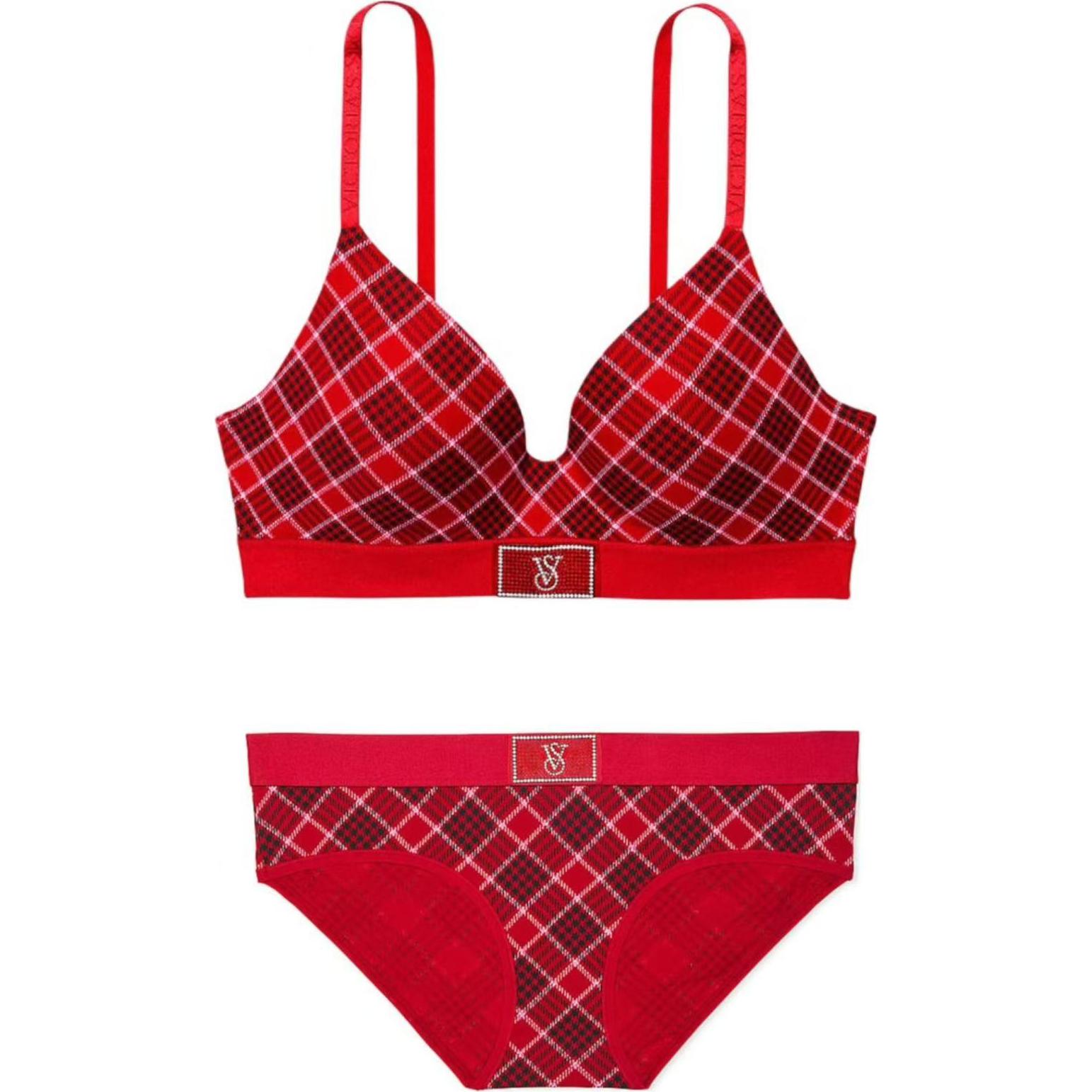 Victoria's Secret Женский комплект нижнего белья красный
Victoria's Secret Женский комплект нижнего белья красный