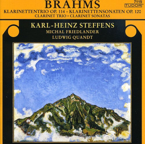 CD диск Brahms / Steffens / Friedlander / Quandt: Clarinet Trio Op 144 / Clarinet Sonatas Op 120 
CD диск Brahms / Steffens / Friedlander / Quandt: Clarinet Trio Op 144 / Clarinet Sonatas Op 120