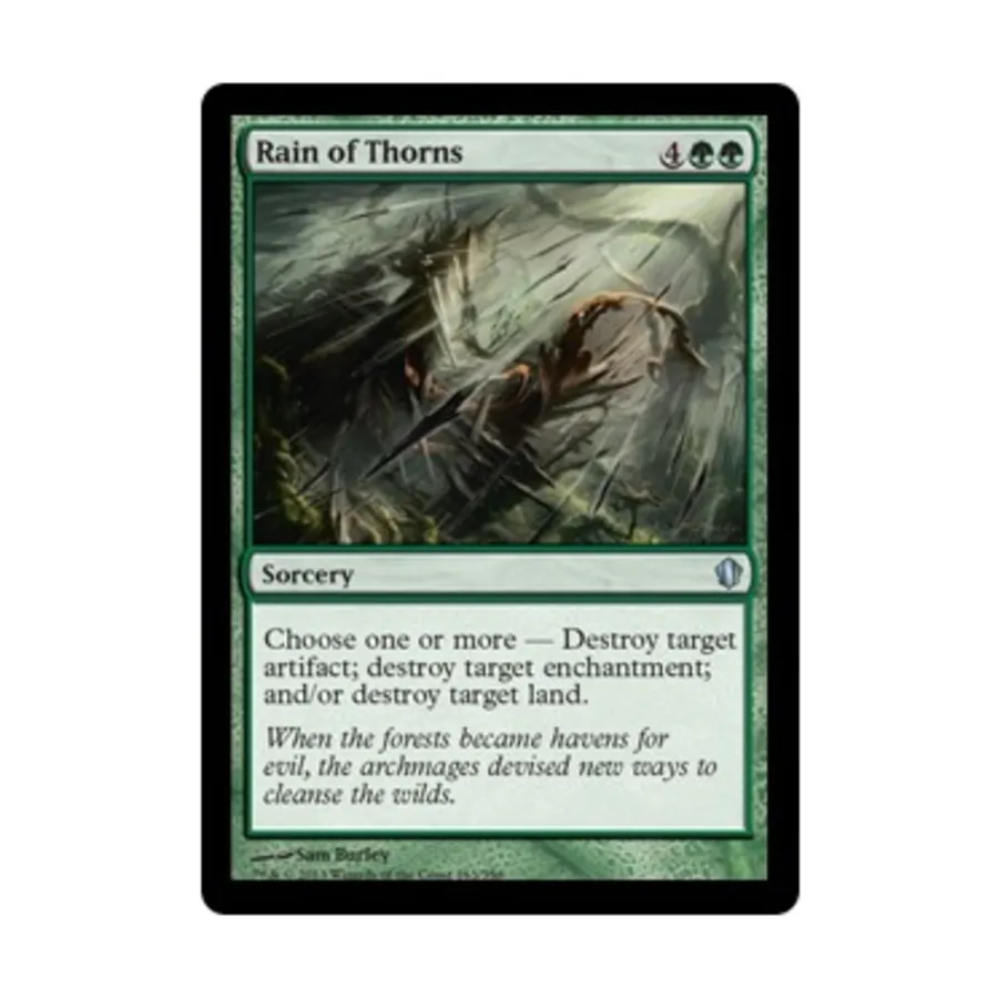 CCG Дождь шипов (U), MTG - Commander 2013
CCG Дождь шипов (U), MTG - Commander 2013