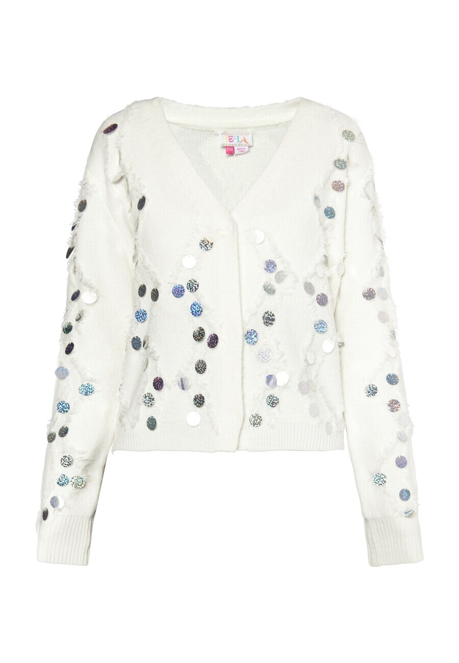 Кардиган IZIA Knit Cardigan, белый
Кардиган IZIA Knit Cardigan, белый