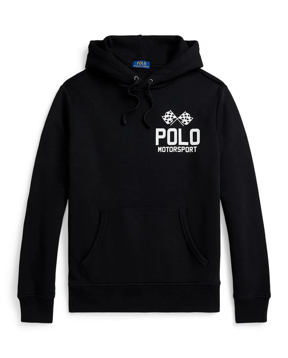 Мужская флисовая толстовка с капюшоном и графическим принтом Polo Ralph Lauren, черный
Мужская флисовая толстовка с капюшоном и графическим принтом Polo Ralph Lauren, черный