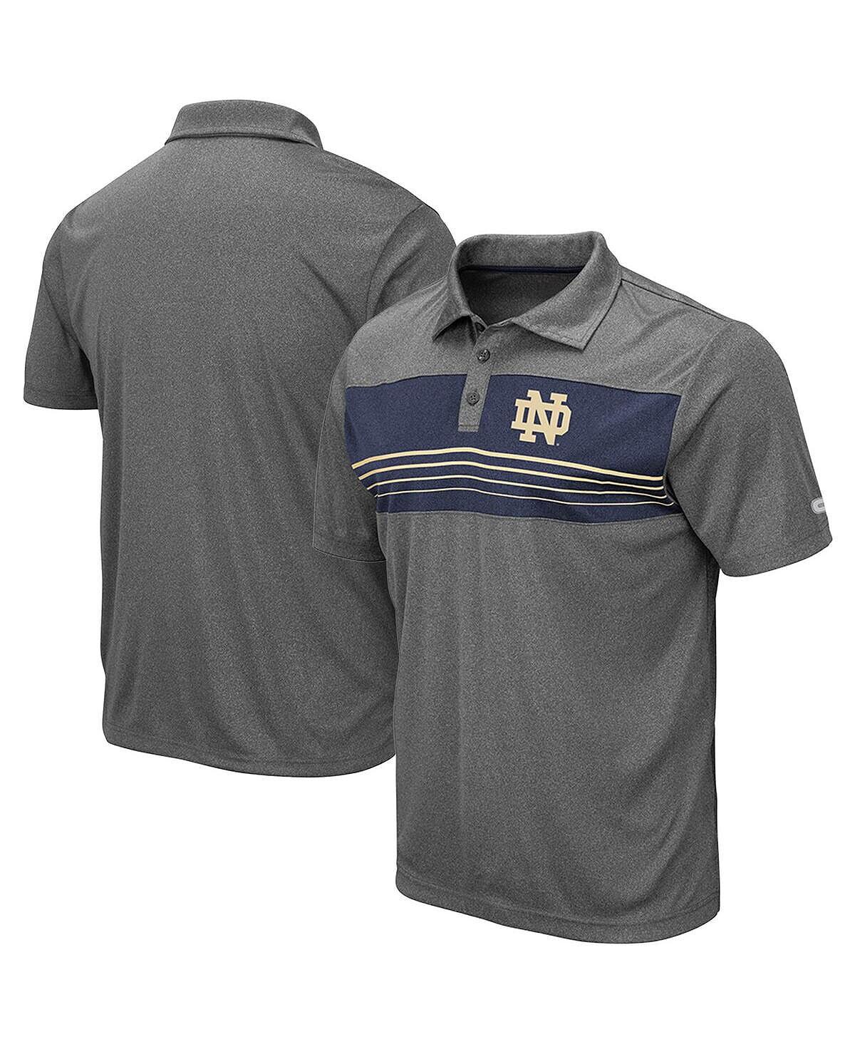 Мужская темно-серая рубашка-поло Notre Dame Fighting Irish Team Smithers Colosseum
Мужская темно-серая рубашка-поло Notre Dame Fighting Irish Team Smithers Colosseum