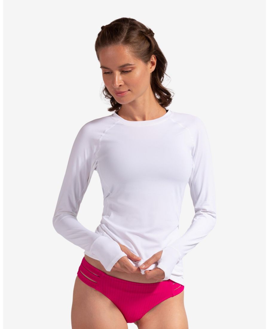 Женский солнцезащитный пуловер с защитой от солнца UPF 50+ BloqUV, White
Женский солнцезащитный пуловер с защитой от солнца UPF 50+ BloqUV, White