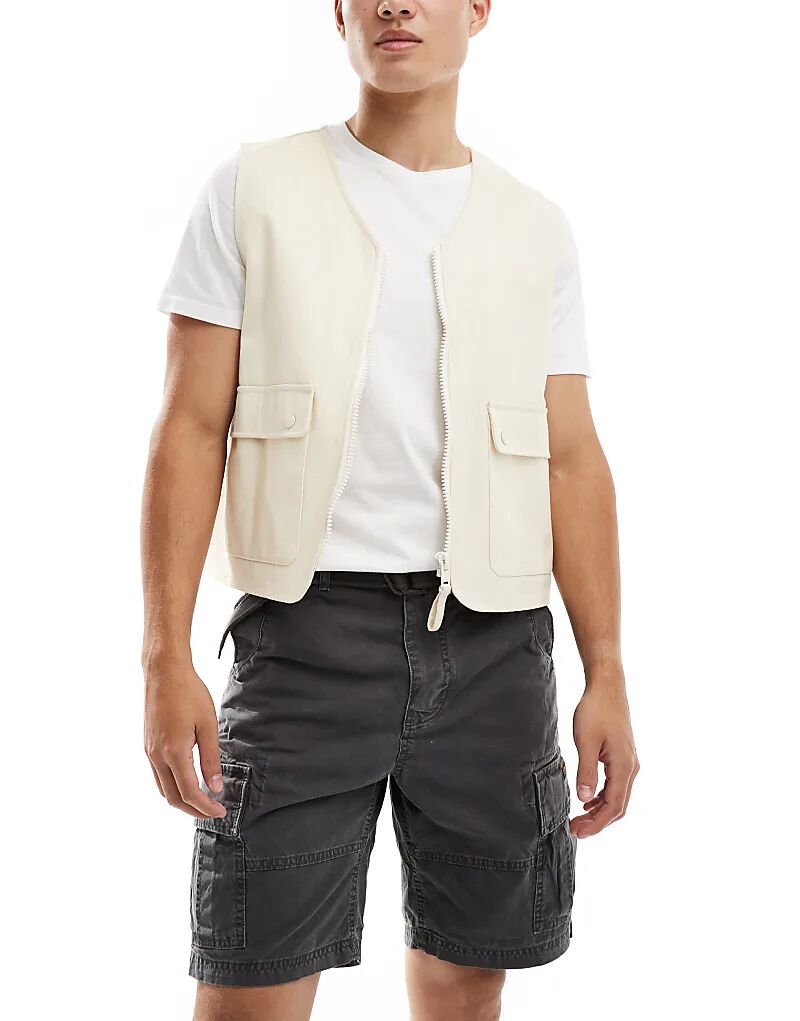 Тяжелые шорты-карго серого цвета Superdry
Тяжелые шорты-карго серого цвета Superdry