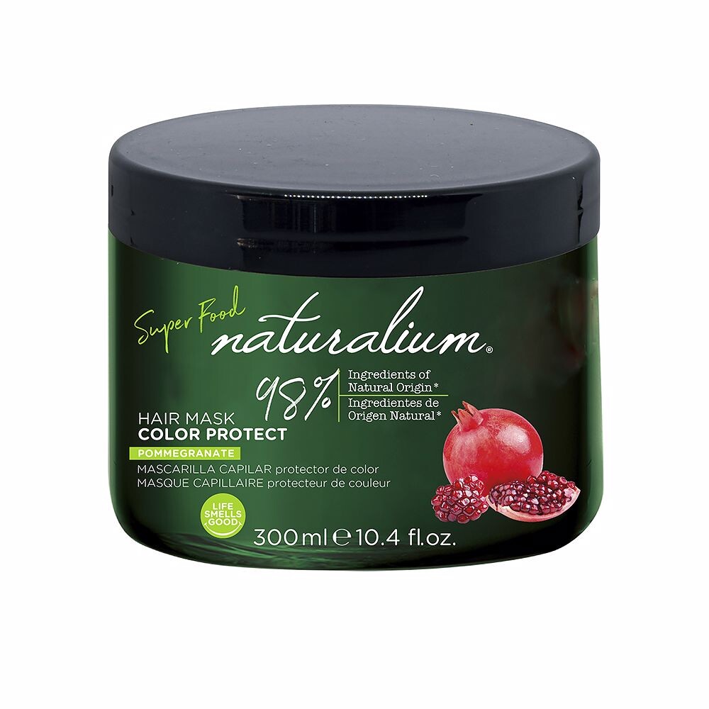 Маска для волос Super Food Pommegranate Color Protect Hair Mask Naturalium, 300 мл
Маска для волос Super Food Pommegranate Color Protect Hair Mask Naturalium, 300 мл
