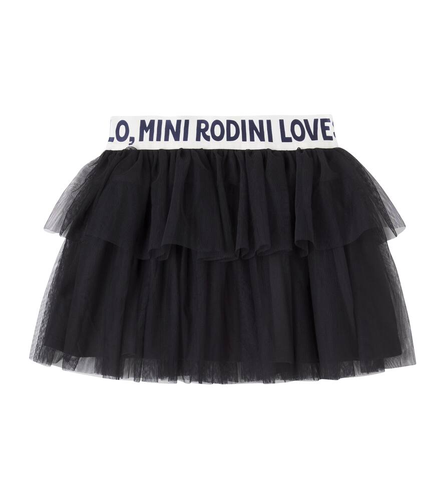 Юбка из фатинга с ярусами и логотипом Mini Rodini, Black
Юбка из фатинга с ярусами и логотипом Mini Rodini, Black