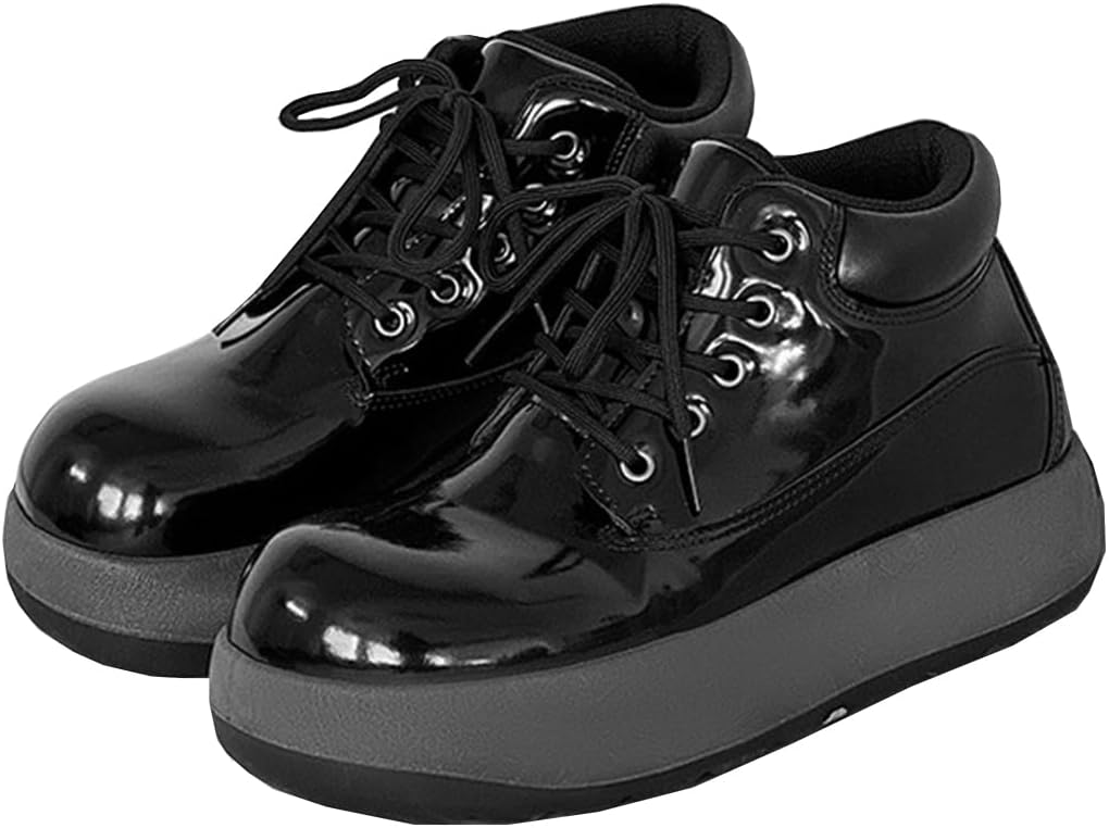 Мужские модные ботинки на щиколотку, удобные, с шнуровкой, высокие повседневные туфли, объемная подошва для ежедневной носки Zhoupulp, черный
Мужские модные ботинки на щиколотку, удобные, с шнуровкой, высокие повседневные туфли, объемная подошва для ежедневной носки Zhoupulp, черный