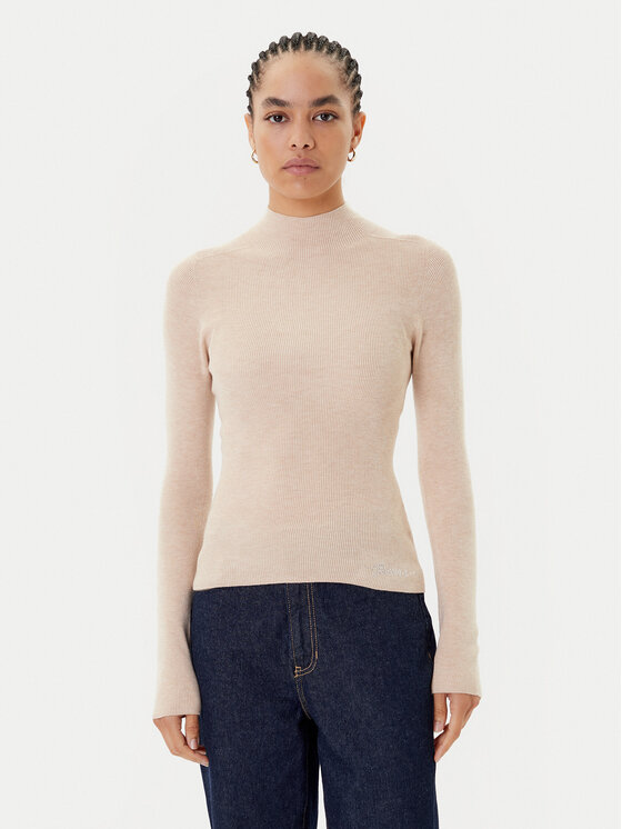 Водолазка slim fit W5BR15 Z3OW2 Guess, бежевый
Водолазка slim fit W5BR15 Z3OW2 Guess, бежевый