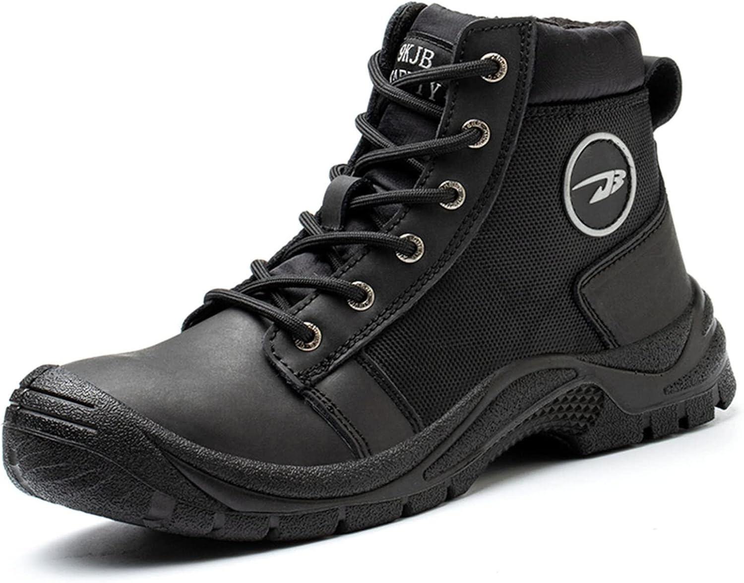 Мужские ботинки с стальным носком, водонепроницаемые защитные туфли, натуральная кожа, зимние походные ботинки, противоскользящие, ударопрочные кроссовки Tanleewa, черный
Мужские ботинки с стальным носком, водонепроницаемые защитные туфли, натуральная кожа, зимние походные ботинки, противоскользящие, ударопрочные кроссовки Tanleewa, черный
