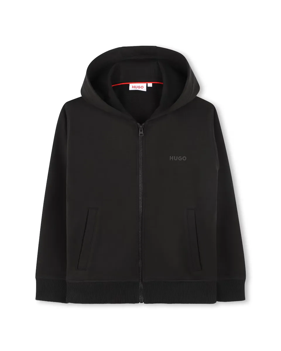 Куртка для мальчиков с капюшоном и застежкой-молнией Hugo, чёрный
Куртка для мальчиков с капюшоном и застежкой-молнией Hugo, чёрный