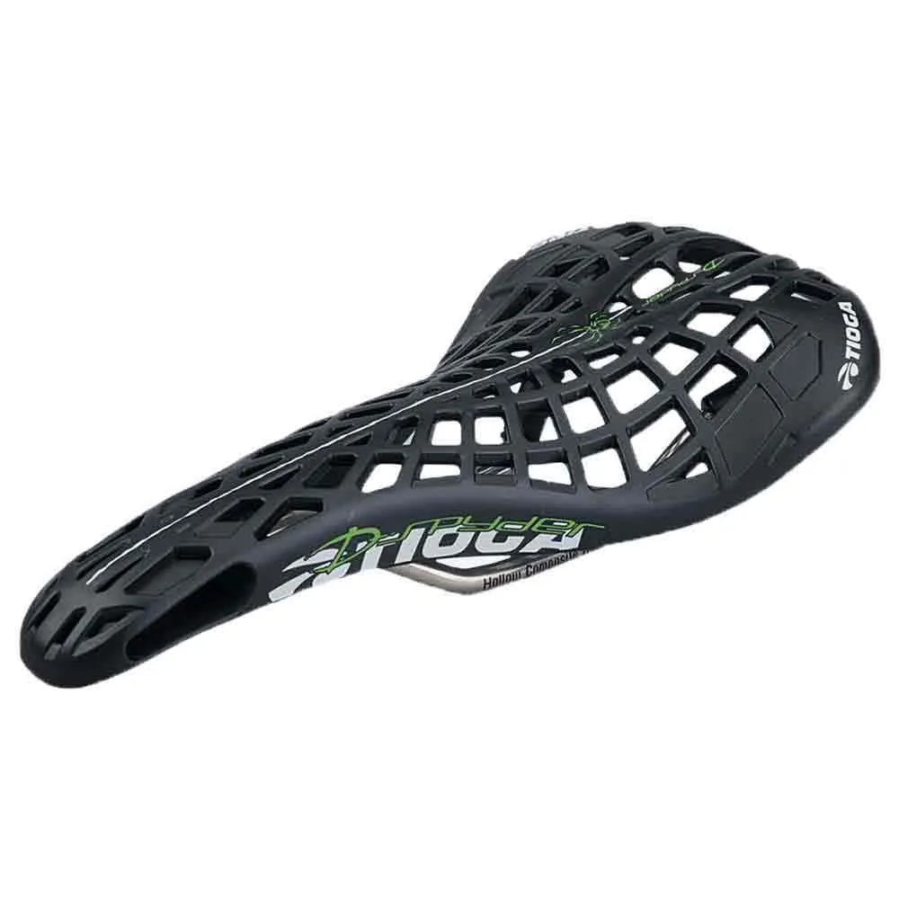 Седло Tioga D-Spyder Original, серебряный 
Седло Tioga D-Spyder Original, серебряный