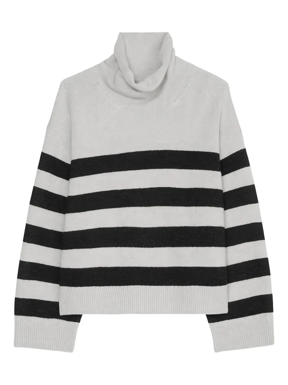 Полосатый свитер с высоким воротником Marc O'Polo, белый
Полосатый свитер с высоким воротником Marc O'Polo, белый