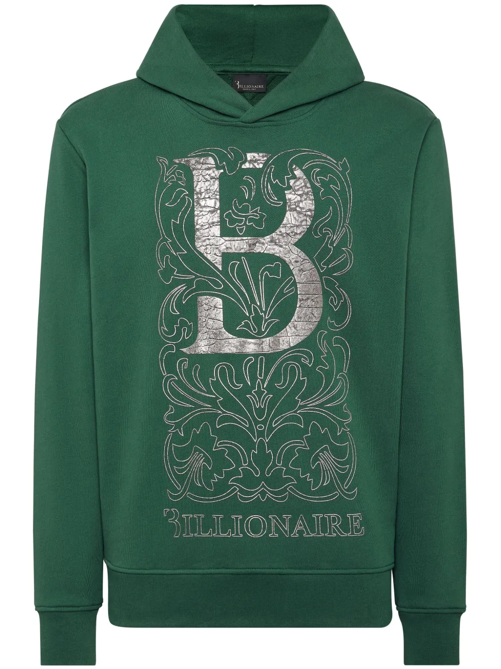 Худи с логотипом Billionaire, зеленый
Худи с логотипом Billionaire, зеленый