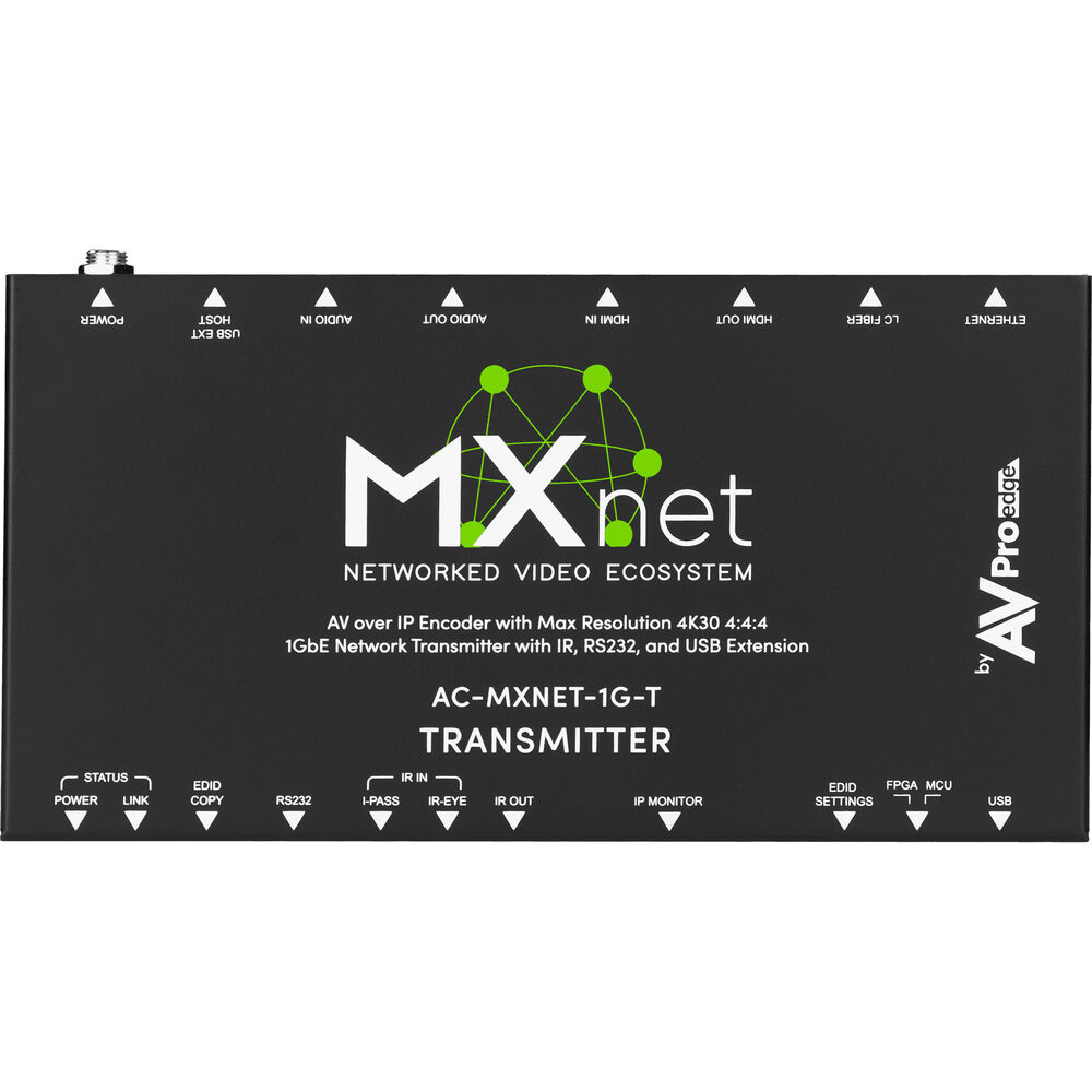 Устройство кодирования/передачи AVPro Edge MXNet 1G
Устройство кодирования/передачи AVPro Edge MXNet 1G