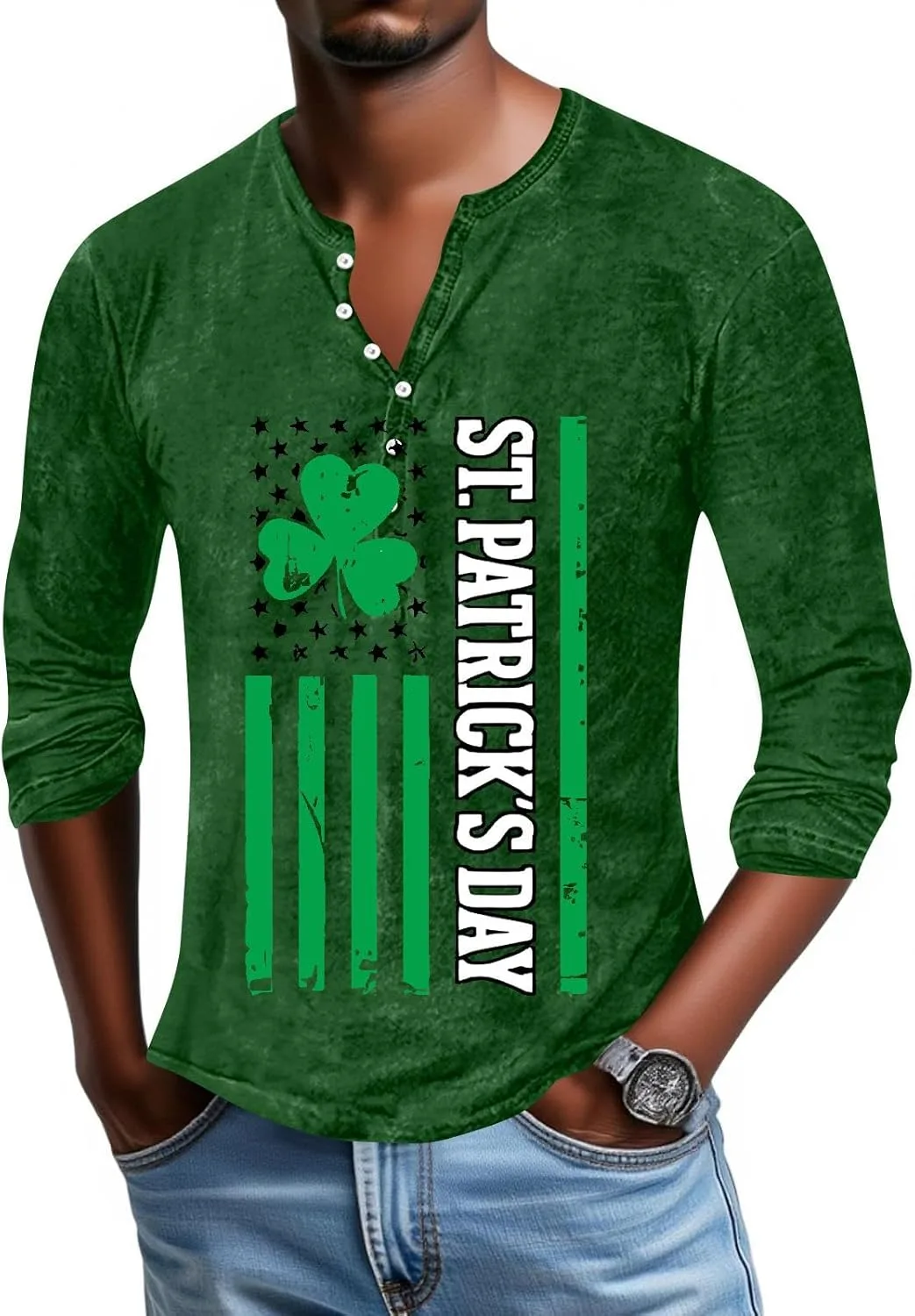 Футболка St Patricks Day мужская с длинным рукавом
Футболка St Patricks Day мужская с длинным рукавом