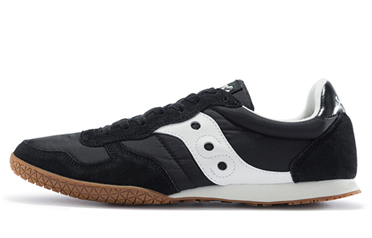 Кроссовки для бега Bullet женские с низким верхом, черные/белые Saucony 
Кроссовки для бега Bullet женские с низким верхом, черные/белые Saucony