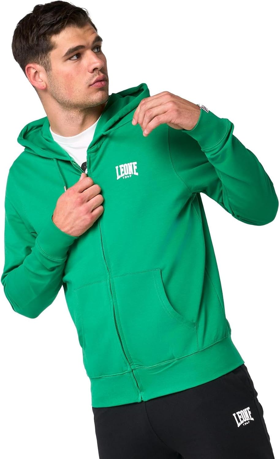 Мужская толстовка с капюшоном Leone 1947 Apparel с небольшим логотипом, зеленый
Мужская толстовка с капюшоном Leone 1947 Apparel с небольшим логотипом, зеленый