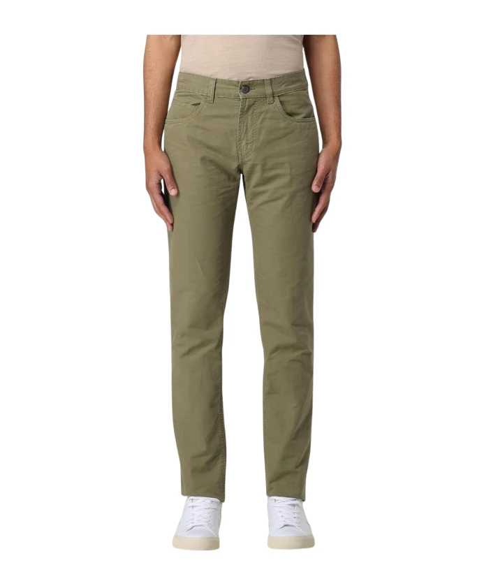 Стильные коричневые хлопковые брюки Fay, зеленый
Стильные коричневые хлопковые брюки Fay, зеленый