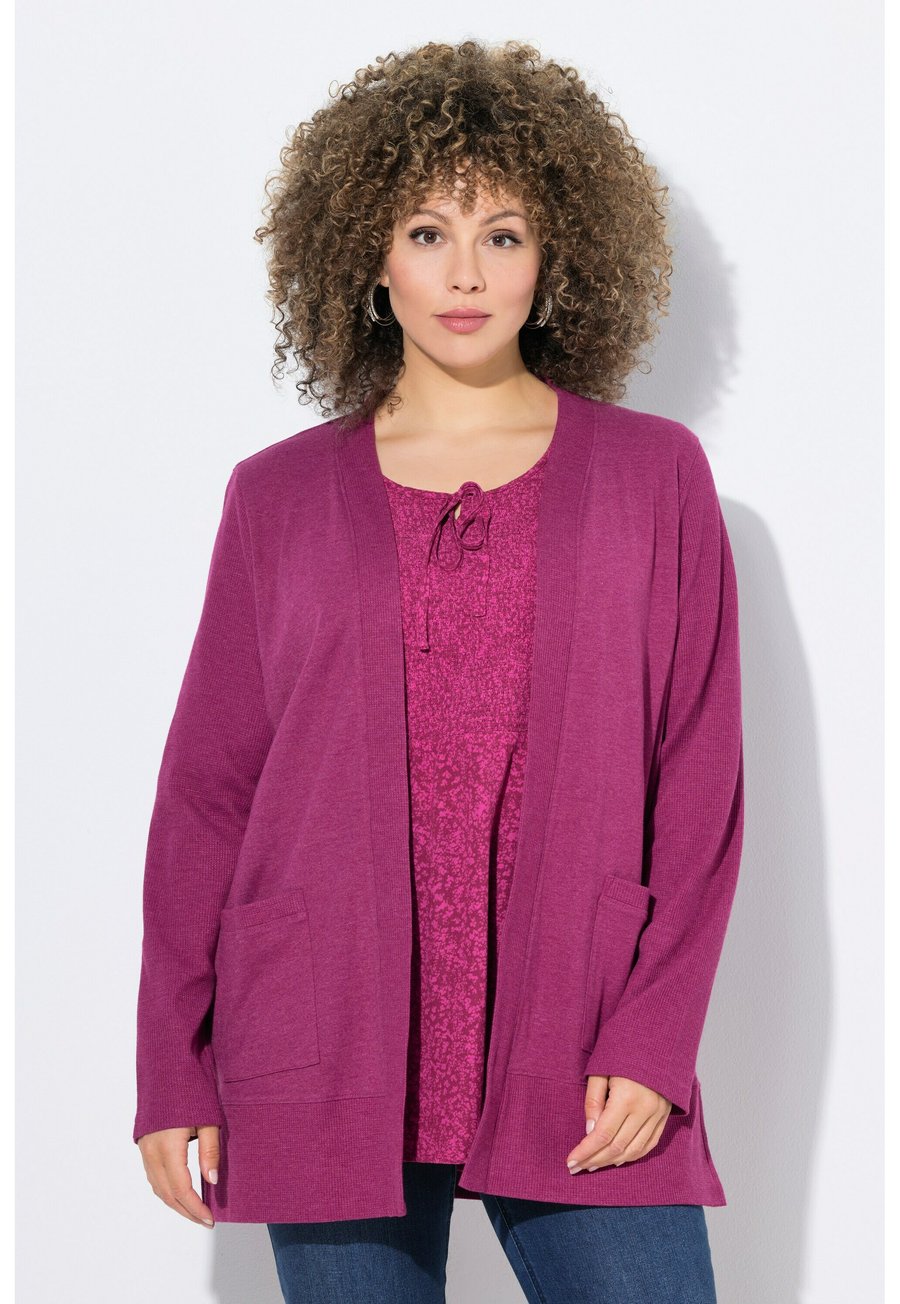 Кардиган Ulla Popken OPEN SHAPE LONG SLEEVE, Magnolia Red/Red
Кардиган Ulla Popken OPEN SHAPE LONG SLEEVE, Magnolia Red/Red