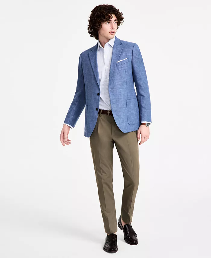 Мужской спортивный пиджак Modern-Fit с активной растягивающейся структурной тканью Nautica, синий
Мужской спортивный пиджак Modern-Fit с активной растягивающейся структурной тканью Nautica, синий