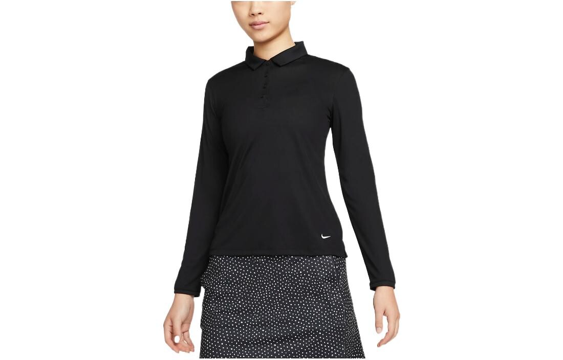 Рубашка поло женская черная Nike
Рубашка поло женская черная Nike