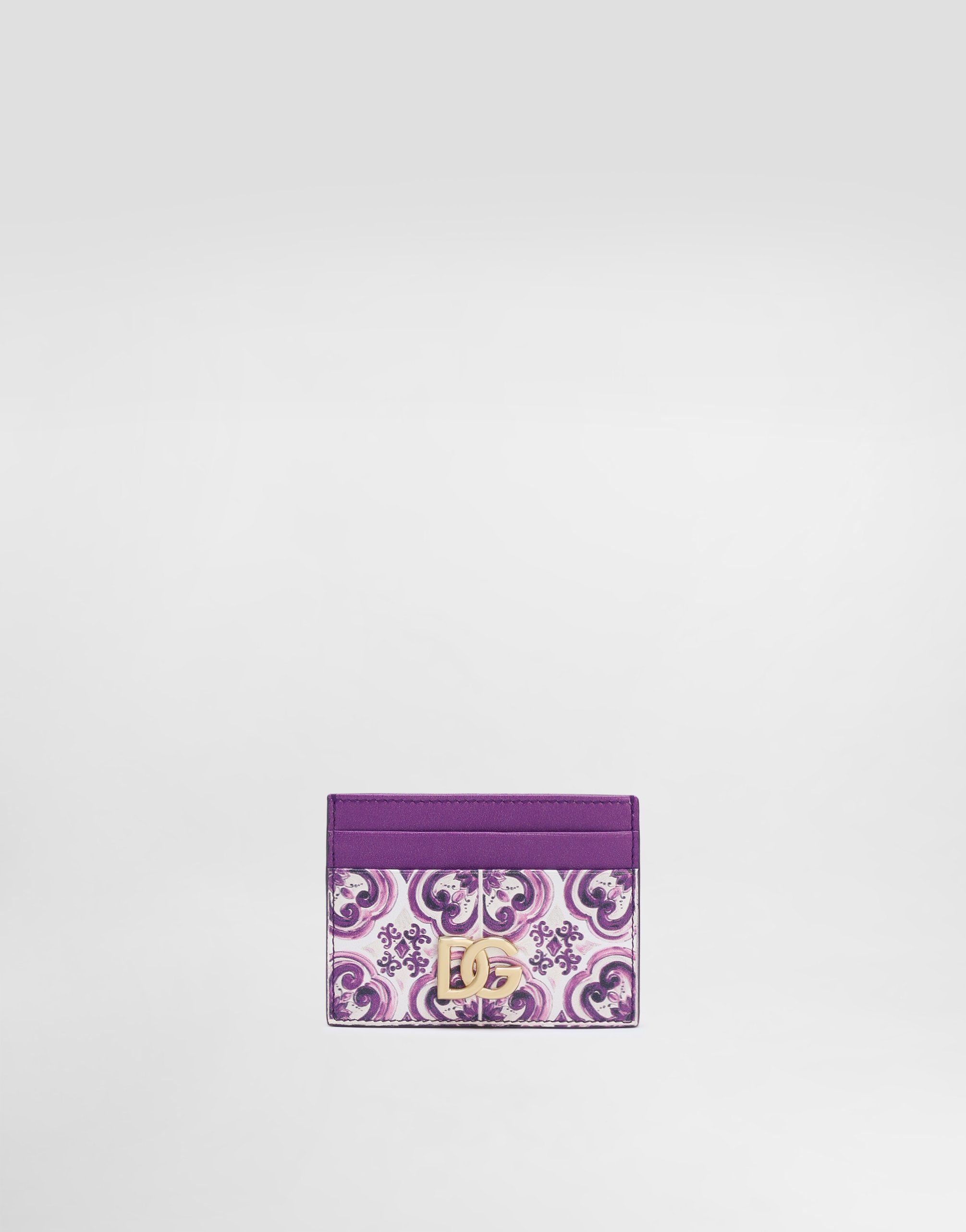 Кардхолдер из телячьей кожи с принтом майолика Dolce & Gabbana, мультиколор
Кардхолдер из телячьей кожи с принтом майолика Dolce & Gabbana, мультиколор