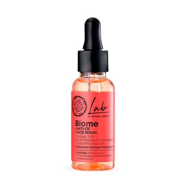 Биомная антиоксидантная сыворотка 30 мл Lab By Natura Siberica
Биомная антиоксидантная сыворотка 30 мл Lab By Natura Siberica