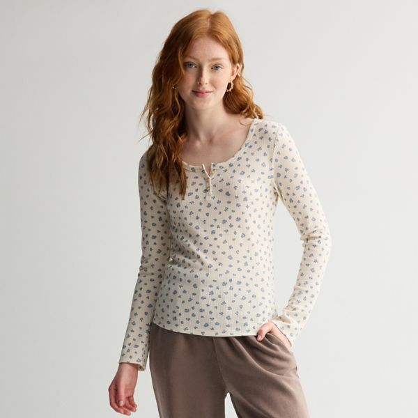 Футболка хенли с длинным рукавом в вафельном стиле для юниоров Pink Republic, цвет sand ditsy
Футболка хенли с длинным рукавом в вафельном стиле для юниоров Pink Republic, цвет sand ditsy