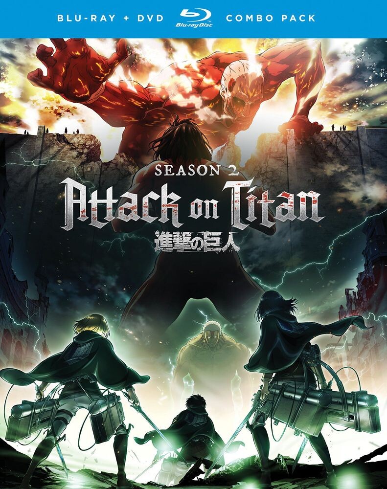 Диск Blu-ray Attack On Titan: Season 2
Диск Blu-ray Attack On Titan: Season 2