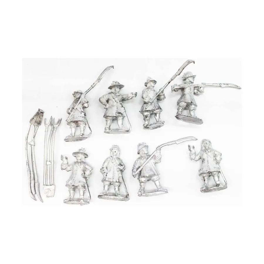 Монмутские повстанцы # 4, Historical Miniatures - Loose Miniatures (25mm)
Монмутские повстанцы # 4, Historical Miniatures - Loose Miniatures (25mm)