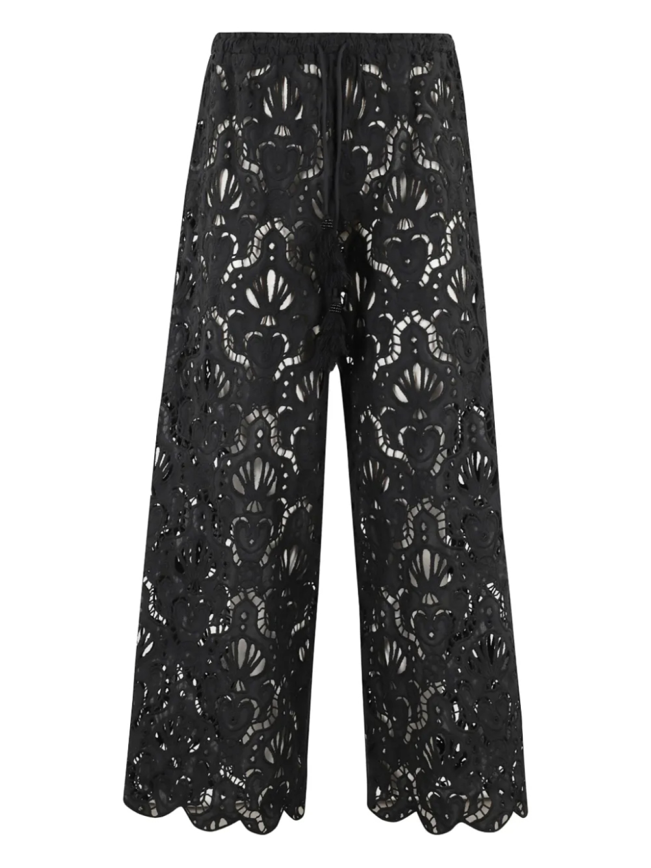 Брюки с отделкой из ракушек и кружевом FARM Rio, черный
Брюки с отделкой из ракушек и кружевом FARM Rio, черный