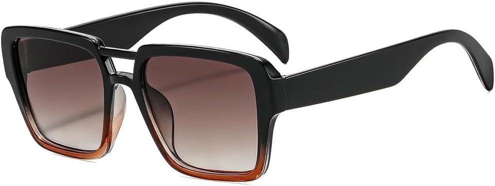 Солнцезащитные очки Melrose Retro Square Pilot для женщин и мужчин, модные, в стиле 70-х, классические, винтажные, увеличенного размера, с защитой от УФ-излучения UV400, Black Tea/Brown
Солнцезащитные очки Melrose Retro Square Pilot для женщин и мужчин, модные, в стиле 70-х, классические, винтажные, увеличенного размера, с защитой от УФ-излучения UV400, Black Tea/Brown