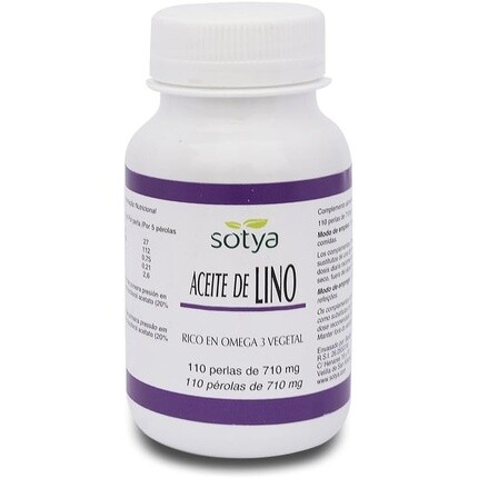 Льняное масло 110 жемчужин, Sotya
Льняное масло 110 жемчужин, Sotya