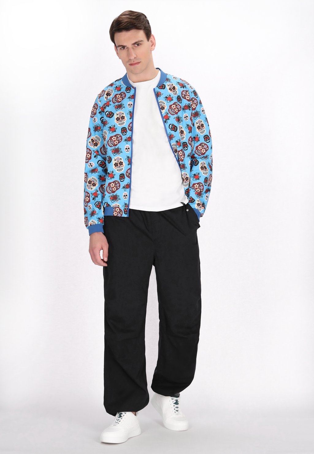 Куртка-бомбер Mo, синий
Куртка-бомбер Mo, синий