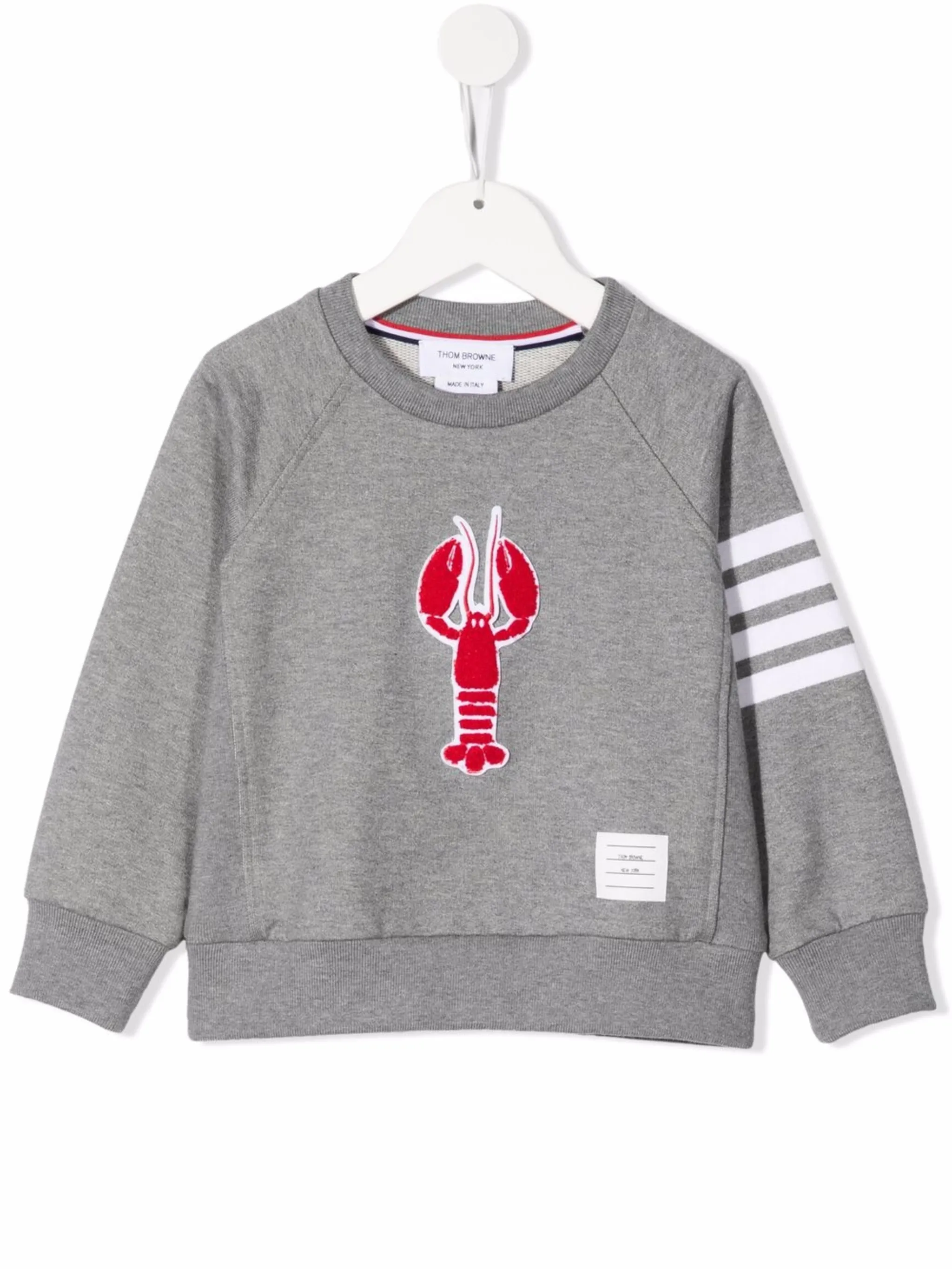 Толстовка с полосками 4-Bar Thom Browne Kids, серый
Толстовка с полосками 4-Bar Thom Browne Kids, серый