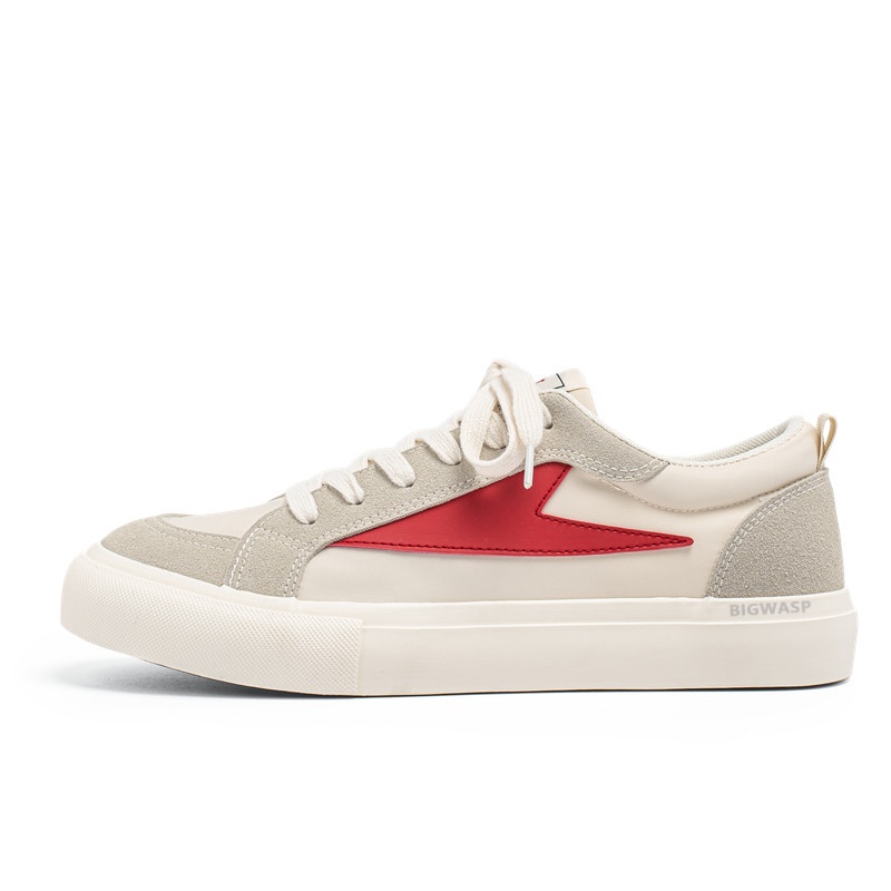 BIGWASP Скользоустойчивые мужские скейтерские кеды низкие бежевые, цвет Beige
BIGWASP Скользоустойчивые мужские скейтерские кеды низкие бежевые, цвет Beige