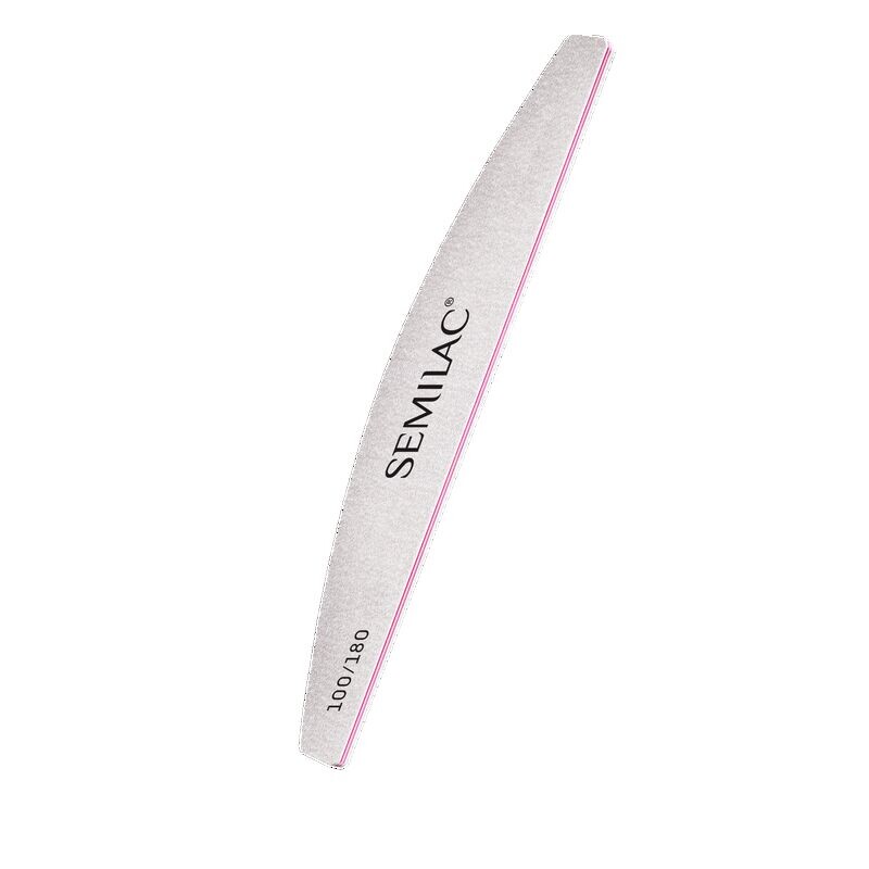 Пилочка для ногтей 100/180 Semilac, 1 шт.
Пилочка для ногтей 100/180 Semilac, 1 шт.