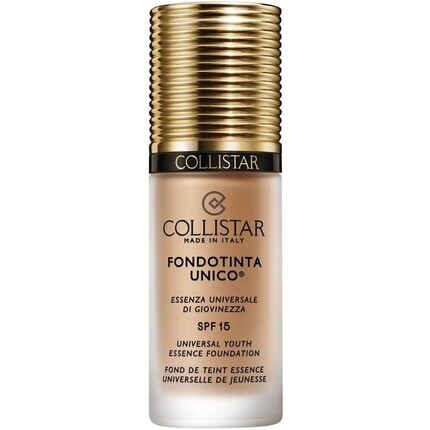 Collistar Unico Foundation LSF15 Тональная основа Nude Rosé с глобальным антивозрастным эффектом 30 мл
Collistar Unico Foundation LSF15 Тональная основа Nude Rosé с глобальным антивозрастным эффектом 30 мл