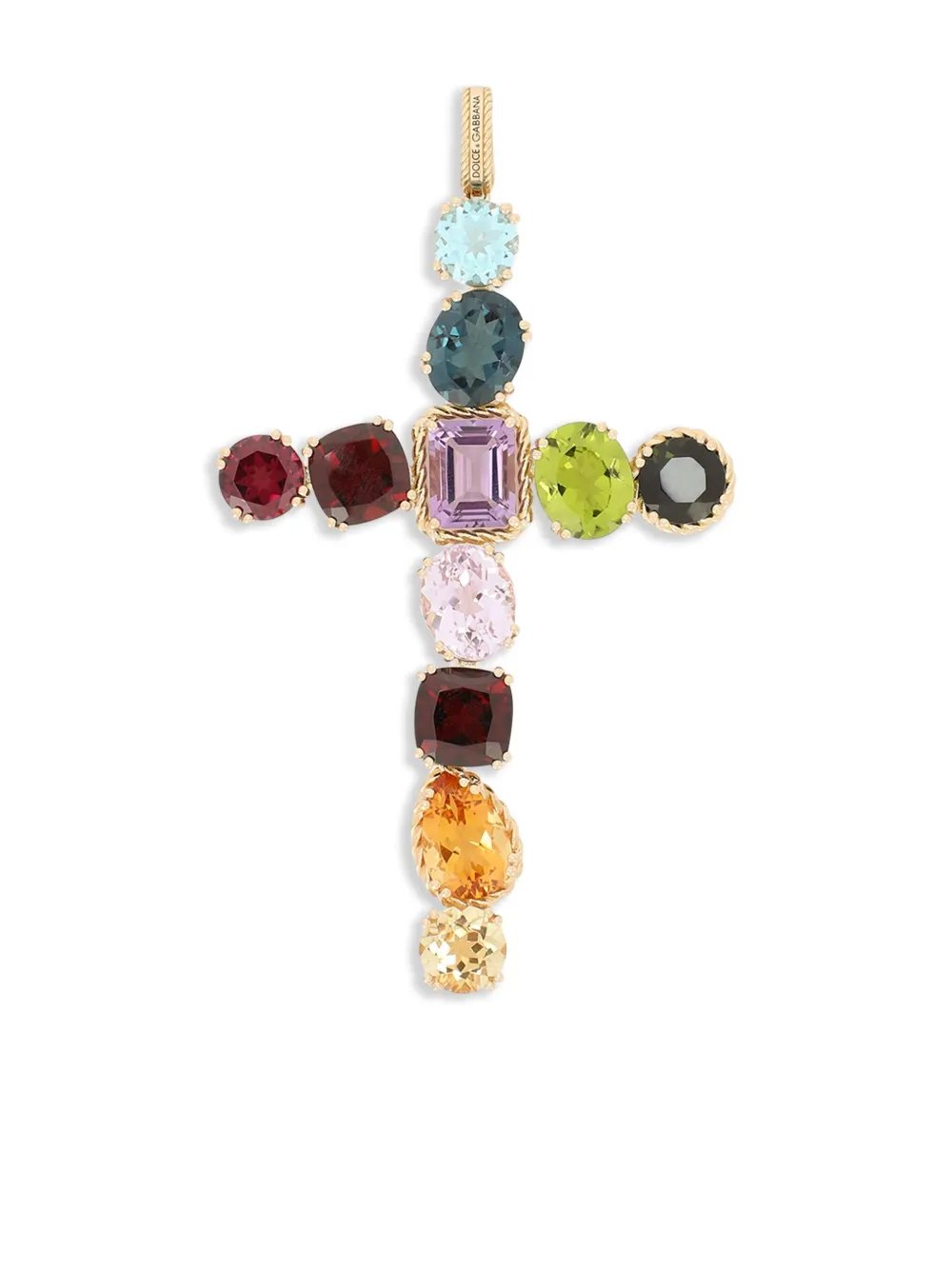 Подвеска Rainbow из желтого золота с камнями DOLCE & GABBANA, золотой
Подвеска Rainbow из желтого золота с камнями DOLCE & GABBANA, золотой