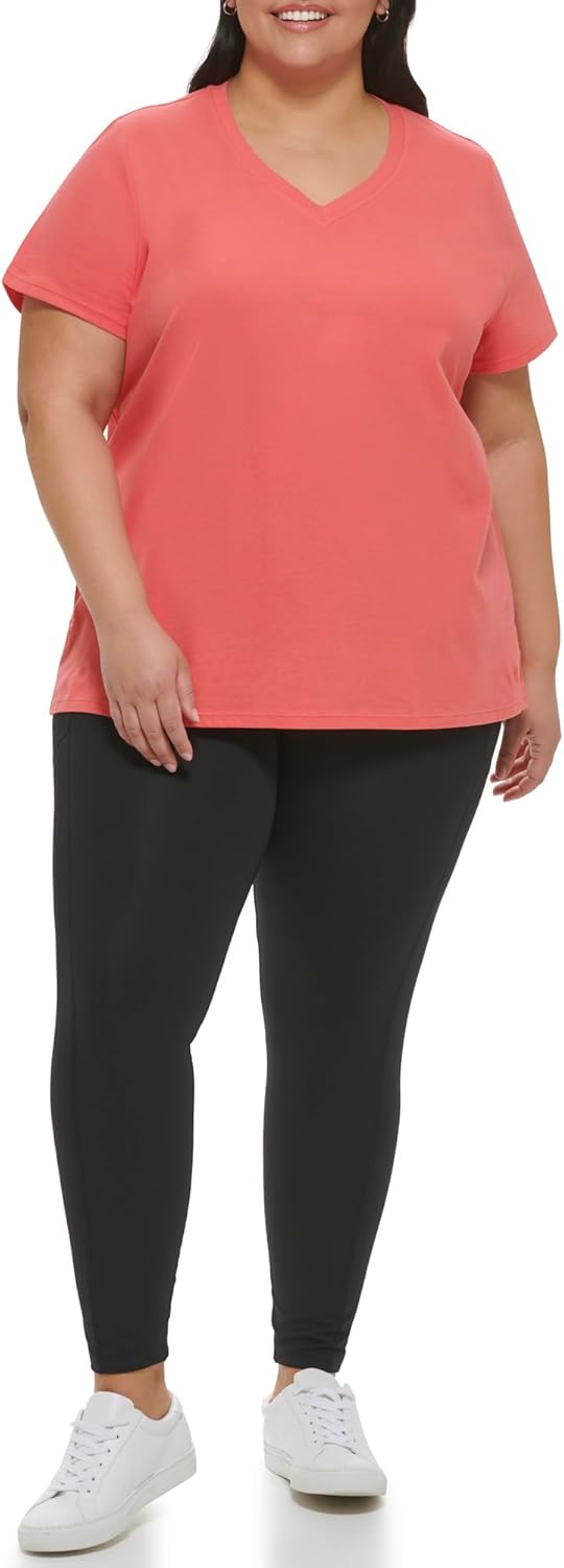 Женская футболка Calvin Klein Performance Plus с вышитым V-образным вырезом и коротким рукавом, Radiance
Женская футболка Calvin Klein Performance Plus с вышитым V-образным вырезом и коротким рукавом, Radiance