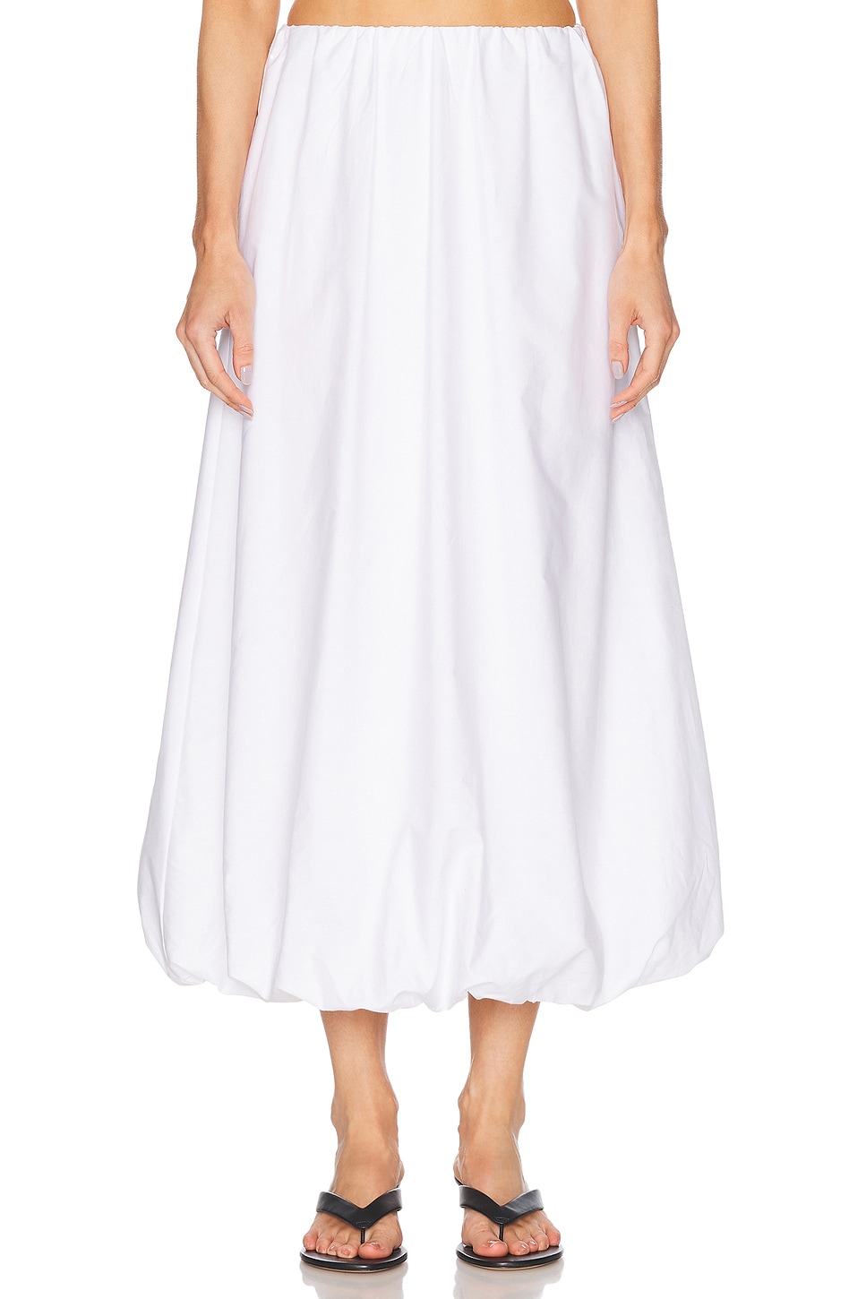 Poplin Bubble Юбка Enza Costa, White
Poplin Bubble Юбка Enza Costa, White